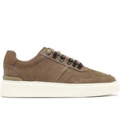 Resim Derimod Erkek Vizon Bağcıklı Kalın Tabanlı Nubuk Deri Sneaker,Kışlık Spor Ayakkabı 25WFD7072V3 