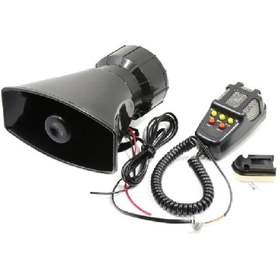 Resim Sm Motors Megafonlu Siren Yükses Ses Uyumlu 