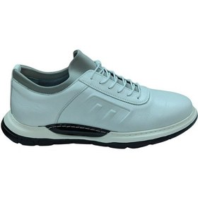Resim Voyager 1033 Mr Erkek Beyaz Nata 40-44 Deri Günlük Spor Ayakkabı Beyaz 