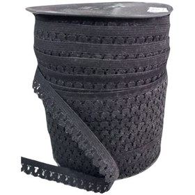 Resim Çamaşır Askısı Şerit en 1 cm Siyah 1 Metre 