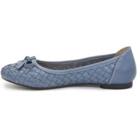 Resim Gedikpaşalı Erp 20Y 6915 Mavi Bayan Ayakkabı Babet (494039878) Mavi 