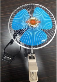 Resim Araç Içi Vantilatör Serinletici 12 Volt 8 Inc Mandallı 12V Pmx 