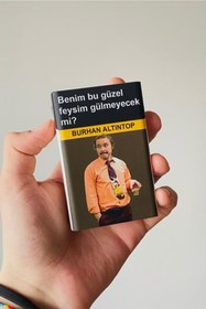 Resim HOPENA Burhan Altıntop Benim Güzel Feysim Plastik Sigara Tabakası Kutusu 