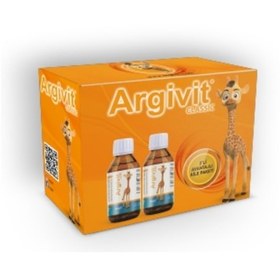 Resim Argivit Classic L-Arjinin Multivitamin ve Multiminera İçeren Sıvı Takviye Edici Gıda 2 x 150 ML 