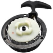 Resim Siyah Kolay Geri Tepmeli Çekmeli Marş Motoru 47cc 49cc Mini Moto Atv Quad Bike Kir Cep Motosikleti Scooter 2 Zamanlı 