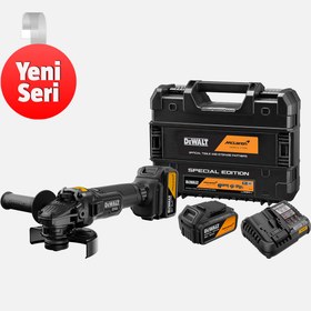 Resim Dewalt Dcg45Mp2T-Qw Mclaren 125 mm Akülü Taşlama + 2x5 Ah Akü Set 