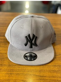 Resim Hamze Ny Yankees Unisex Gri Renk Hip Hop Snapback Rapper Basket Şapka Gri 