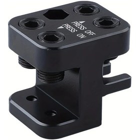 Resim Tongdashop Siyah 520 525 530 Zincir Kenar Plakası Pres Aleti Motosiklet Atv 