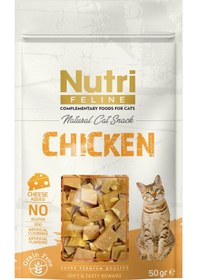 Resim Nutri Feline Chicken & Cheese Tavuklu Ve Peynirli Tahılsız Kedi Ödülü 50 Gr. 