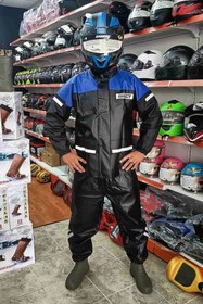 Resim Forte Gt Gt Cepli Ve Reflektörlü Yağmurluk Takım Mavi 