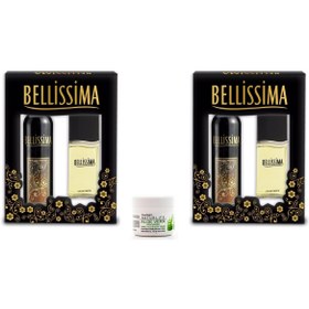 Resim Bellisima 60 ml Edt Kadın Parfüm Seti 2 Adet El Kremi 418dd 