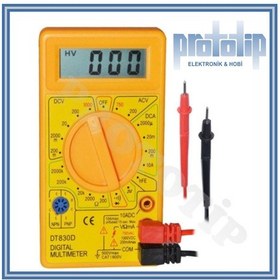 Resim Prototip_Elektronik-Dt-830D Avometre Dijital Multimetre Ölçü Aleti 