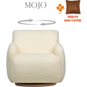 Resim Mojo Mango Twist Dönen Ayaklı Çocuk Koltuğu Krem 