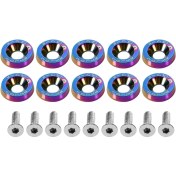 Resim Elektrikli Scooter Renkli Vida Pul Seti 10’lu 