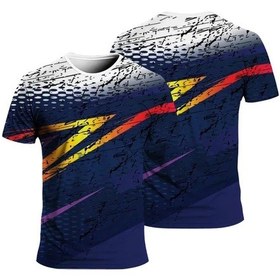 Resim Snapbuy Unisex Spor Tişört - Yaz Modası, Nefes Alabilen, Çabuk Kuruyan, Rahat Gündelik Kısa Kollukahverengierkek Kahverengi 