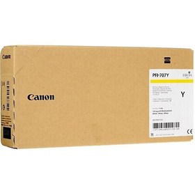 Resim Canon PFI-707Y Yellow Sarı Plotter Kartuş IPF830-840-850 