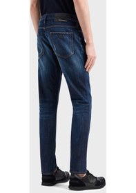 Resim Emporio Armani Erkek Kot Pantolon 3d1j06 1d14z 0942 Lacivert Lacivert 