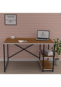 Resim Kenzlife Ofis Masası Natsuki 075 150 80 Cvzsyh Bilgisayar Çalışma Büro Beyaz 