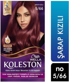 Resim Wella Koleston Kit Boya 5 - 66 Şarap Kızılı 