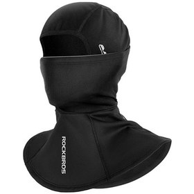 Resim Pazly Rockbros 13420046002 Motosiklet Polar Balaklava Uzun Yüz Maskesi Koyu Renk, Balaklava Tipi, Uzun Boy, Motosikletçiler İçin Sağlam Koruma 