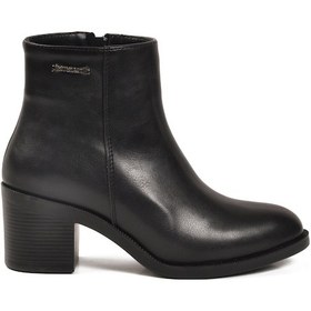 Resim Pierre Cardin Siyah İçi Kürklü Fermuarlı Kadın Topuklu Bot Çok Renkli 