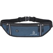 Resim Fosenze Slim Fit Su Geçirmez Spor Bel Çantası - Outdoor Koşu İçin Telefon Ve Kulaklık Kutusu - Unisex Siyah Mavi Turuncu Pembe Sarı Seçenekleri Koyu Mavi 