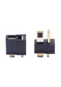 Resim Robotistan Mini T Plug Batarya Konnectörü Kırmızı (Erkek-Dişi Set 
