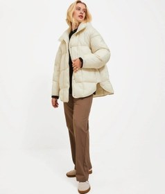 Resim Jjxx Kapüşonlu Kırık Beyaz Kadın Mont 12237579 001 