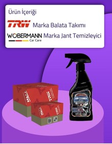 Resim Vw Passat 2015-2020 Trw Ön ve Arka Fren Balata Takımı 