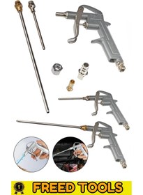 Resim FREED TOOLS Uzun Uç Setli Hava Tabancası 