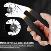 Resim 1 adet Dış Hex Anahtar, Çok Fonksiyonlu Tork Ayarlanabilir Açık Aktivite Anahtarı, Hex Anahtar Tutma Tüm Yönlü Çok Amaçlı Kavis Kaymaz Kavrama, DIY ve Elektrikçiler, Mekanikçiler, Motosikletler, Bisikletler Ev Tamir Araçları için Uygun 