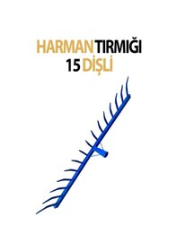 Resim Harman Tırmığı 15 Dişli Metal 