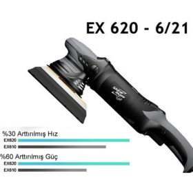Resim Shine Mate EX620 6/21 150 mm Orbital Deluxe Polisaj Makinesi 