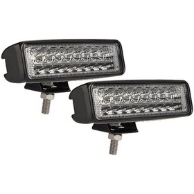 Resim Suofeng 6 Inç Led Çalışma Işığı Barı - Suv Ve Araçlar İçin Spot Ve Sel Aydınlatma 112 Karakter 