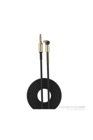 Resim Miscase JR-S600 3.5Mm Stereo Siyah Aux Kablo 