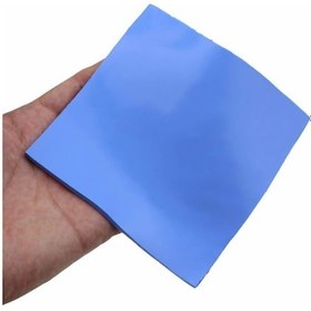 Resim Wozlo 3 0mm 100x100mm Chipset Soğutucu Termal Pad Cep Telefonu Notebook Ps4 Ps5 Mavi 3 6w/m K 
