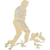 Resim K.atatürk Koca Tepe Metal Oto Sticker Gold 7x5cm 