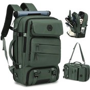 Resim Dream011 Büyük Kapasiteli Yeşil Seyahat Sırt Çantası 173 Laptop Ayakkabı Bölmeli İş Spor Kullanım Yeşil 