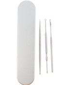 Resim Suntek 3 Adet Taşınabilir Paslanmaz Çelik Kulak Temizleme 