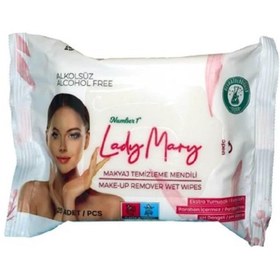 Resim Lady Mary Makyaj Temizleme Mendili 25 Yaprak 