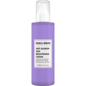 Resim Maruderm Leke Karşıtı Cilt Beyazlatıcı Bakım Kremi 200 ml 