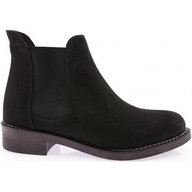 Resim Dgn 5000 Yanı Lastikli Kadın Bilek Bot 5000-1912-R1680 Siyah 