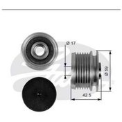 Resim GATES OAP7106 ALTERNATÖR KASNAĞI CLIO II KANGOO MEGANE LAGUNA I S 