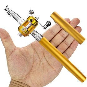 Resim Ultra Hafif Taşınabilir Balıkçılık Çubuğu Seti - Sap ve Katlanabilir Tasarım - Kompakt Kısa Boy, Uzun Menzilli Deniz/Tatlısu Balıkçılığı İçin Büyük Büyütme Verimli Uç - Yeni Başlayanlar ve Küçük Alanlar İçin İdeal (Alabalık, Turna, Levrek Gibi Küçük Balık Türleri İçin Uygun) - Hafif ve Sağlam Kalem 