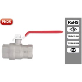 Resim 2" Dn50 Diş Ölçüsü Küresel Vana (Dişi / Dişi) Pakkens 