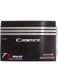 Resim Cadence Tx70 2500W 4 Kanal Oto Amfi 