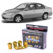 Resim Honda Civic 2001-2006 Vtec2 Bijon Takımı Sarı 20 Adet D1 Spec 