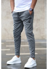 Resim Madmext Basic Antrasit Eşofman 4207 Antrasit 