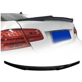 Resim Autogp Bmw E92 Bagaj Üstü Spoiler Yarasa Siyah Boyalı Plastik 2005 / 2012 Agp-bgz-sp-145372 