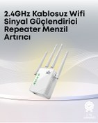 Resim teknodayım Yüksek Hızlı Parazit Önleyici WiFi Repeater Router 
